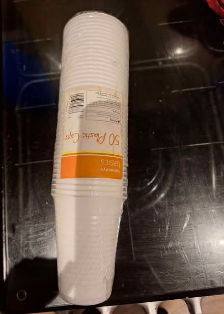 Photo of free Plastic cups (Moorfields) #1