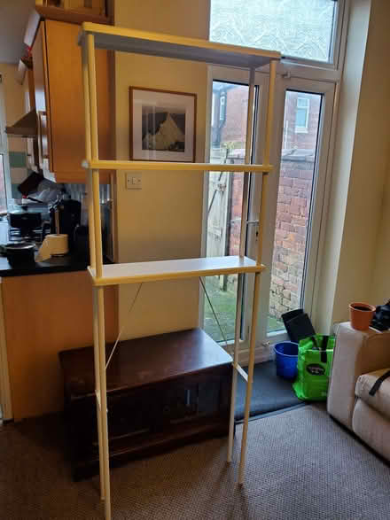 Photo of free Tall freestanding shelving unit (Alexandra Park M14) #1