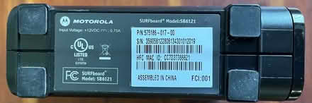 Photo of free Motorola SURFboard SB6121 Modem (Redwood City) #3