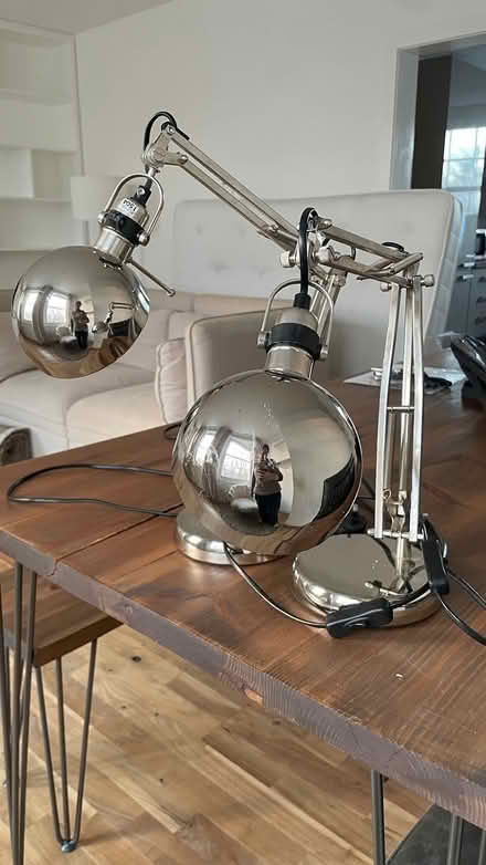 Photo of free Pair of desk lights (Chiswick GunnersburyStation W4) #3