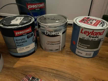 Photo of free Job lot of paint (North fort st EH6) #2