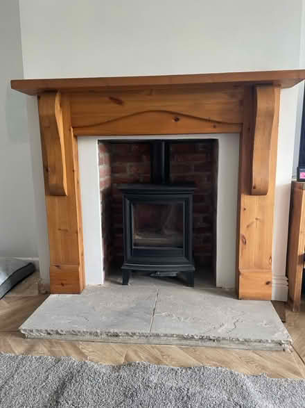 Photo of free Solid oak fireplace (lodgemoor S10 S10) #1