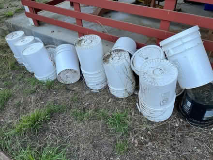 Photo of free Buckets and water bottles (Off Ewing Rd Castro Valley) #3