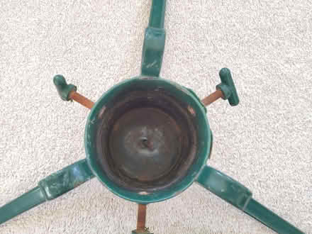 Photo of free Metal christmas tree holder (Surbiton KT6) #2