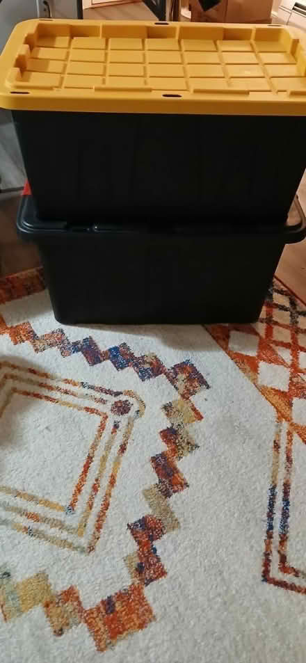 Photo of free Two 27-gallon bins (Lexington) #1