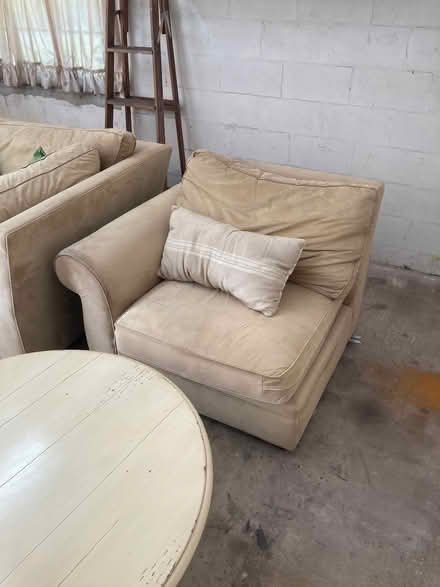 Photo of free couch, grill, coffee table,rocker (South M.I.) #1