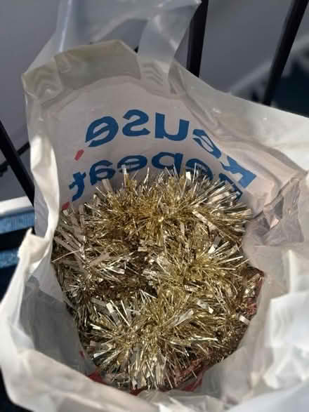 Photo of free Gold tinsel (Colchester CO4 6) #1