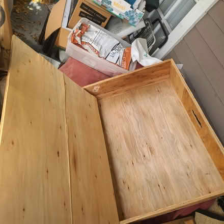 Photo of free Large, sturdy plywood box (West side near downtown) #1