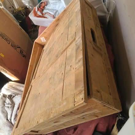 Photo of free Large, sturdy plywood box (West side near downtown) #2