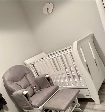 Photo of free Tutti baby cot white wood (PR4) #1