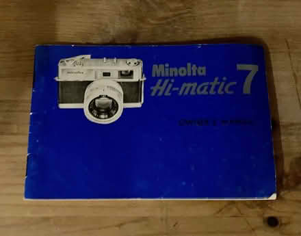 Photo of free Minolta Hi-matic 7 camera (Upper Radley OX14) #3