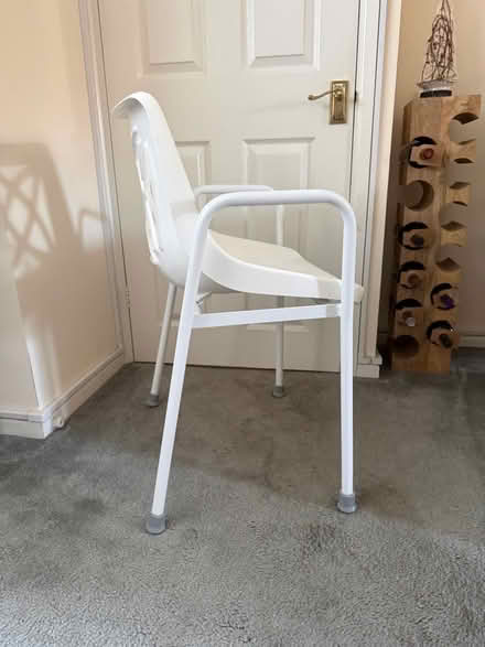 Photo of free Strong Plastic and metal chair (Horndean PO8) #2
