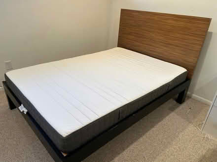 Photo of free west elm bed + ikea mattress (bethesda) #2