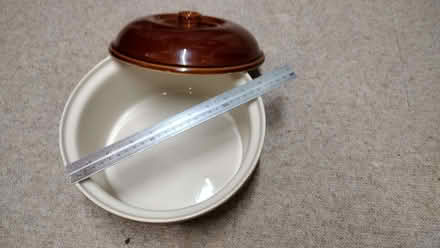 Photo of free Large brown casserole dish (Storth LA7) #1