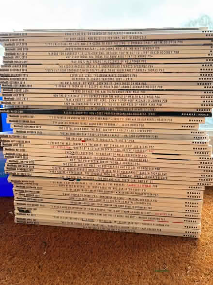 Photo of free Men’s Health magazines Good condition, previously read (Stone Cross BN23) #1