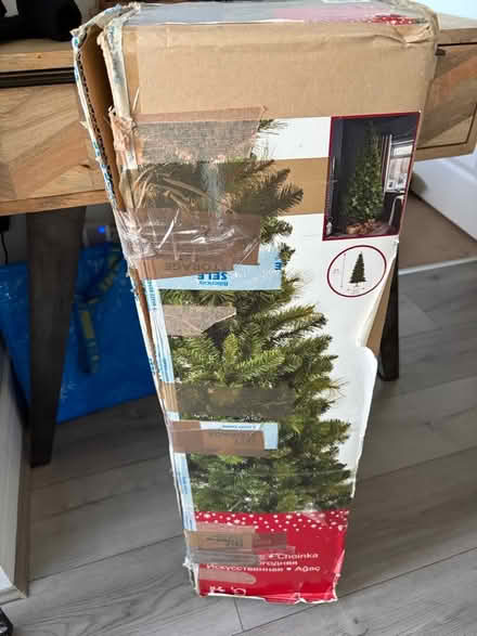 Photo of free Artificial Xmas tree (Droitwich WR9) #1