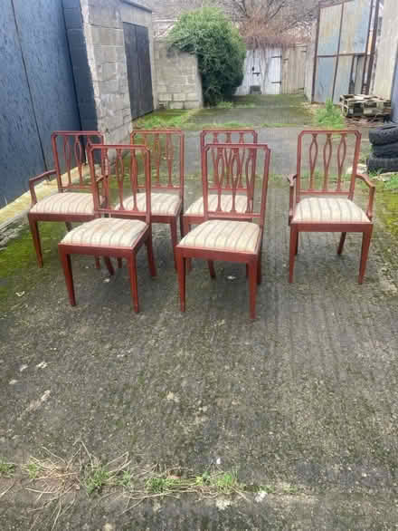 Photo of free Chairs x 6 (Perrystown Dublin 12) #1