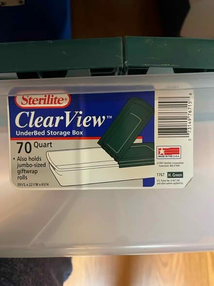 Photo of free Under bed wrapping paper storage (Smoky Hill Rd & Tower Rd) #2