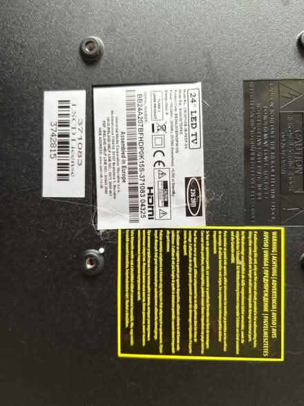 Photo of free 24” TV DVD player (Wallington PO16) #3