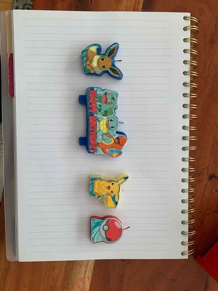 Photo of free Pokémon birthday candles (Urbandale Acres) #1