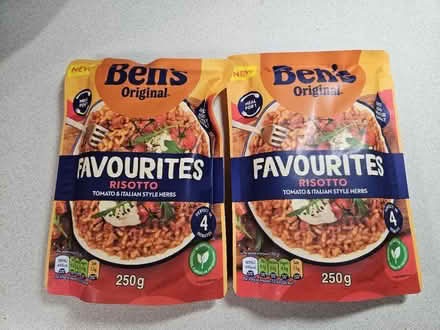 Photo of free 2 x uncle Ben's risotto (Worcester WR2) #1