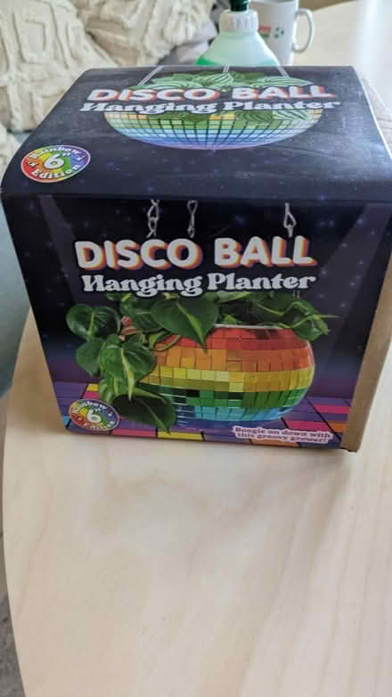 Photo of free Disco ball hanging planter (Oldfield Park BA2) #1