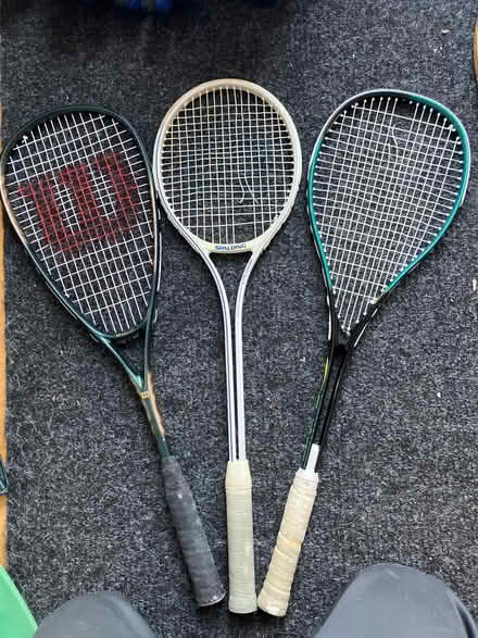 Photo of free Squash rackets (x3) (Crystal beach) #1