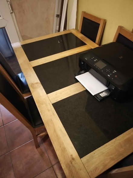 Photo of free Black Ceramic Table and 6 Chairs (Coulsdon, CR5) #4