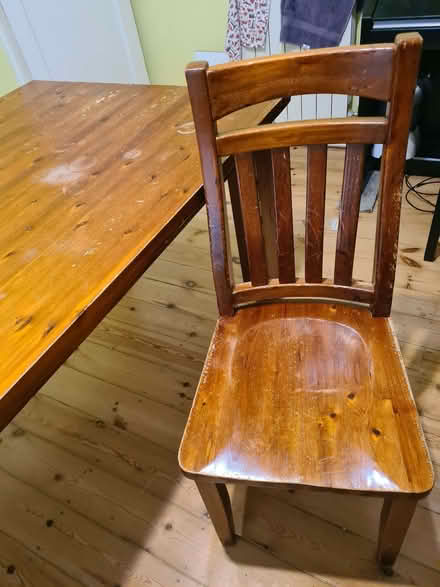 Photo of free Large Dining Table and Chairs (Headington OX3) #4