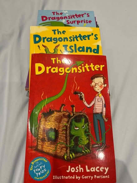 Photo of free 10 Dragon sitter kids books-as new (Pirbright) #1