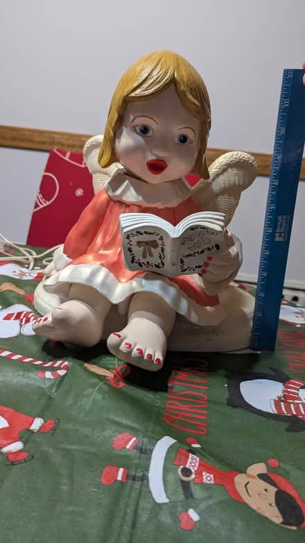Photo of free Ceramic Christmas Angel (waterbury) #1