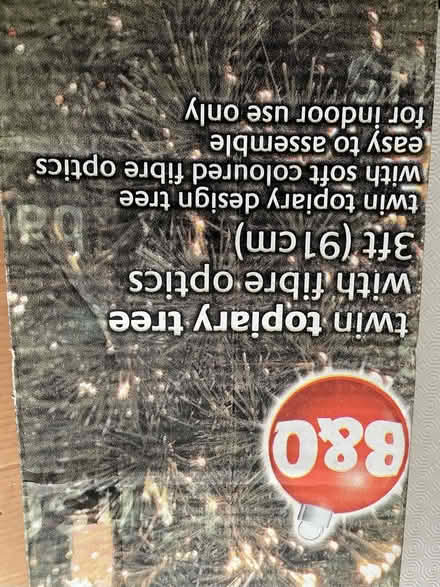 Photo of free 3 Foot Fibre Optic TOPIARY Tree (Bollington SK10) #3