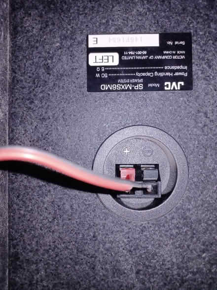 Photo of free Pair of JVC Speakers 50W 6 ohms (Epping CM16) #2