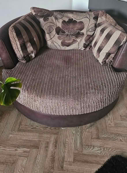 Photo of free Sofa and Cuddle Chair (Irlam M44) #1