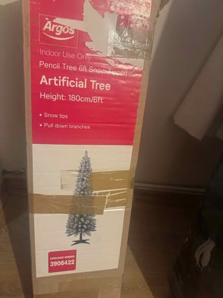 Photo of free Slim 6ft Christmas tree (Grafton, Shrewsbury) #1