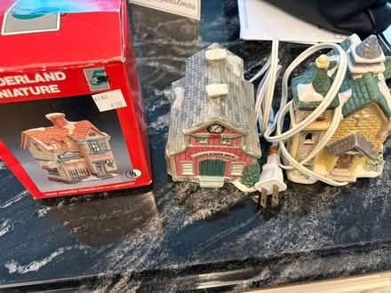 Photo of free Christmas light up village houses (Canton) #1