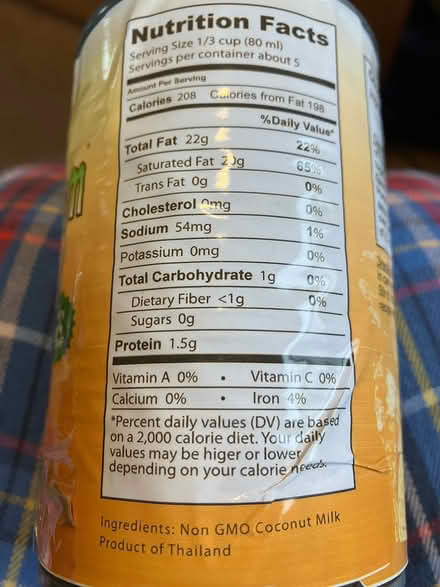 Photo of free Coconut cream- 2 cases (Ballard) #2