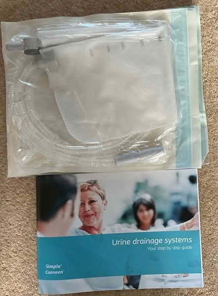 Photo of free Men’s incontinence bags & stand (BN27) #2