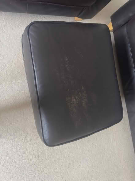 Photo of free Leathe sofa with good condition (Mill Road CO4) #1