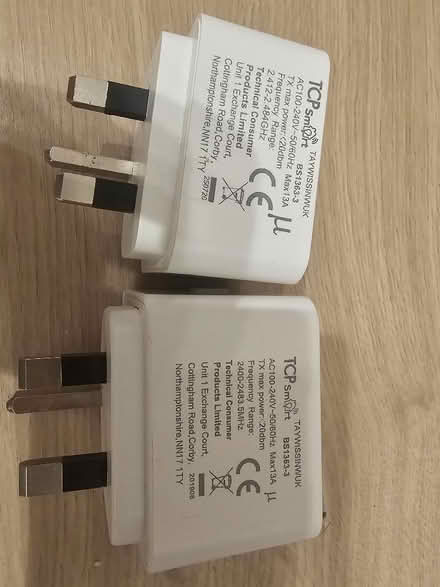 Photo of free 2 TCP smart plugs (Malvern Link WR14) #2