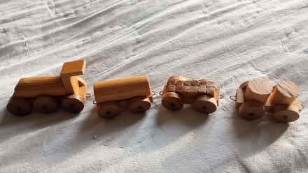 Photo of free home made small wooden train (Chapeltown LS7) #1