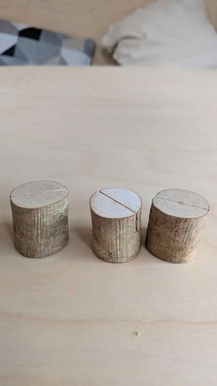 Photo of free Wooden table number holders (Oldfield Park BA2) #2