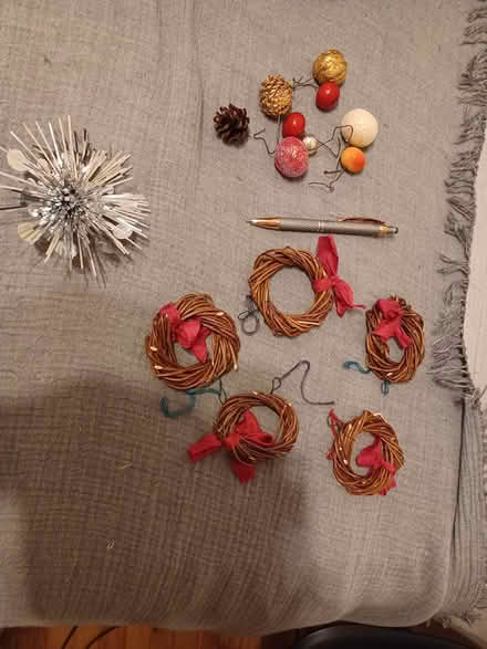 Photo of free misc. Christmas tree decorations (near Britannia Plaza) #1