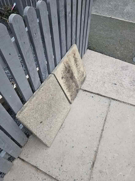 Photo of free 2 paving slabs (Malvern Link WR14) #1