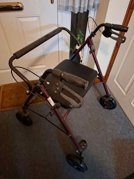 Photo of free Large rollator with seat (Whitton LD7) #1