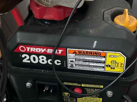 Photo of free Gas snowblower & 2 gas cans (Grand View-on-Hudson) #1