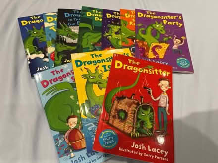 Photo of free 10 Dragon sitter kids books-as new (Pirbright) #2