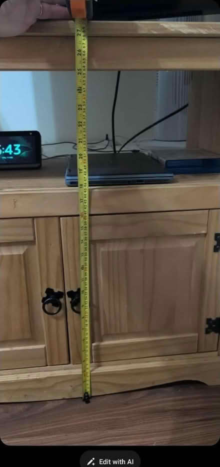 Photo of free Wooden TV unit (WN5) #4