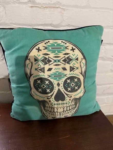 Photo of free Day of the dead skill pillow (Petworth) #1