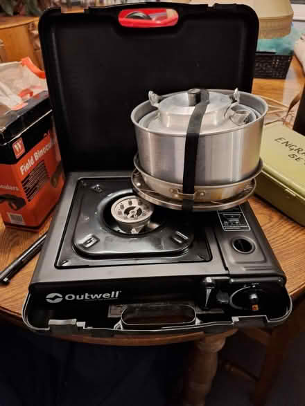 Photo of free Camping stove and pans (South Green CM11) #1